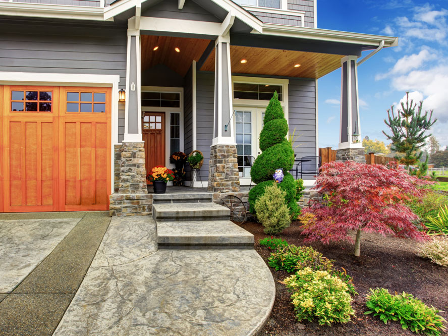 Curb Appeal captures the attention and suggests a well maintained home.