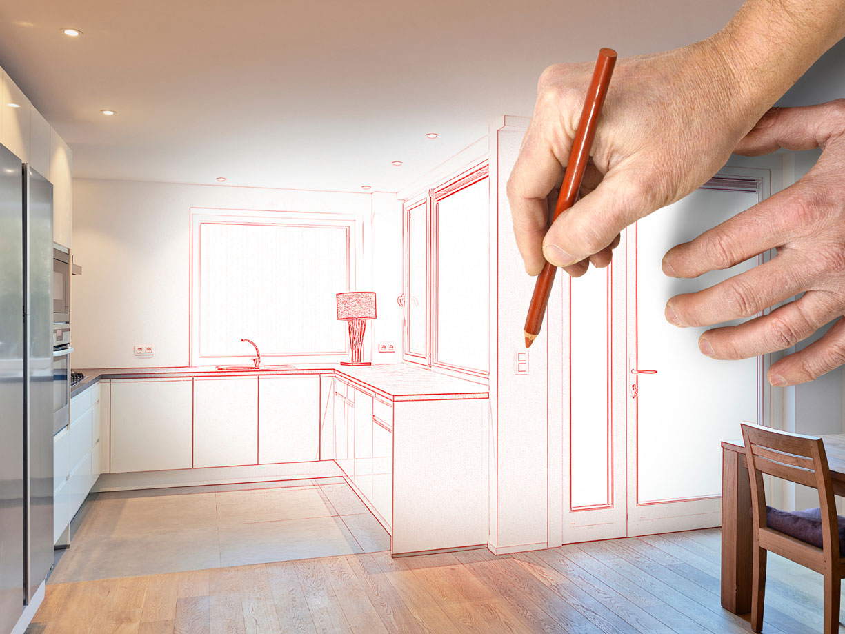 Kitchen designed for maximum maximum ROI